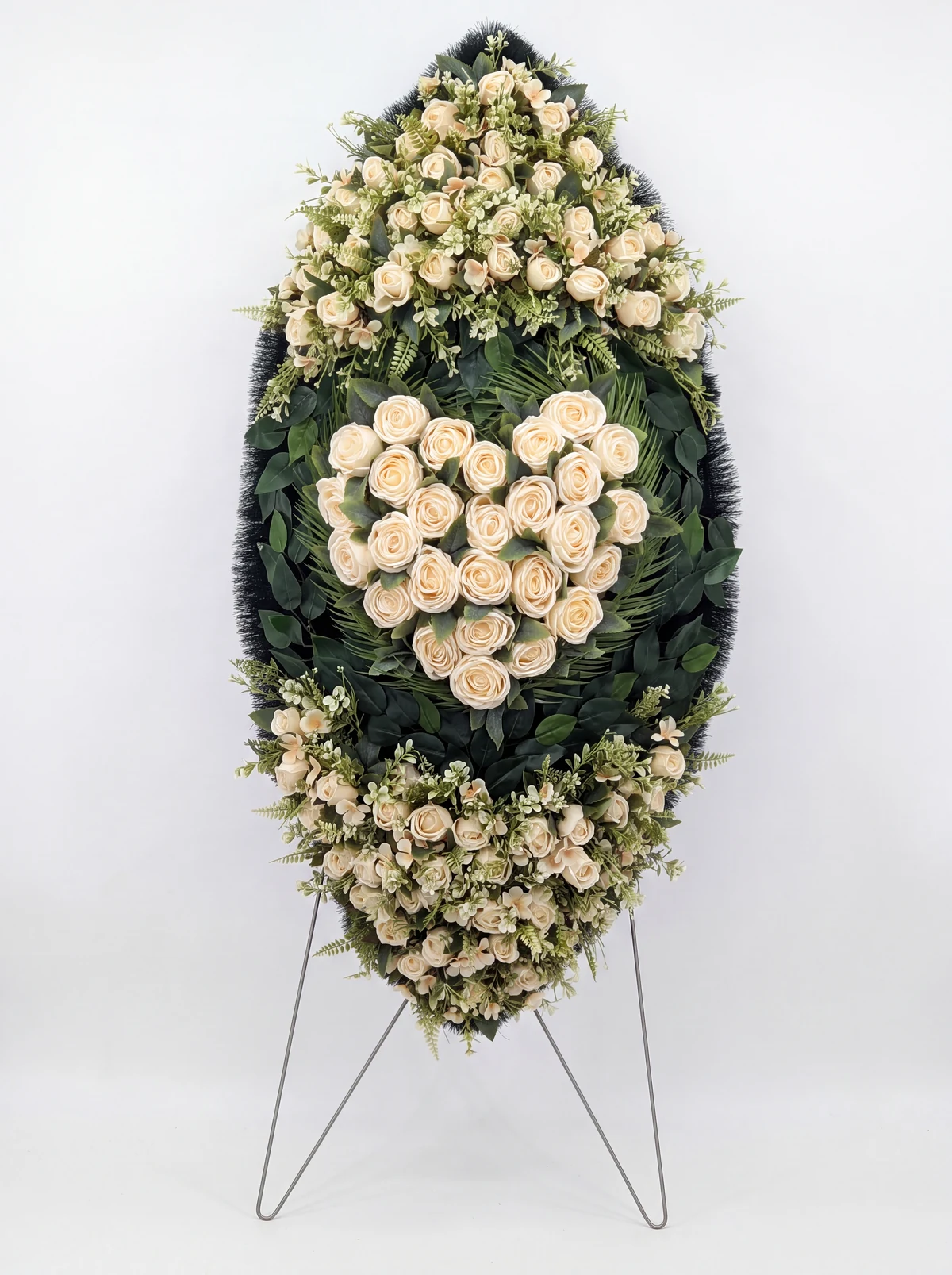 Венок B3 бежевый